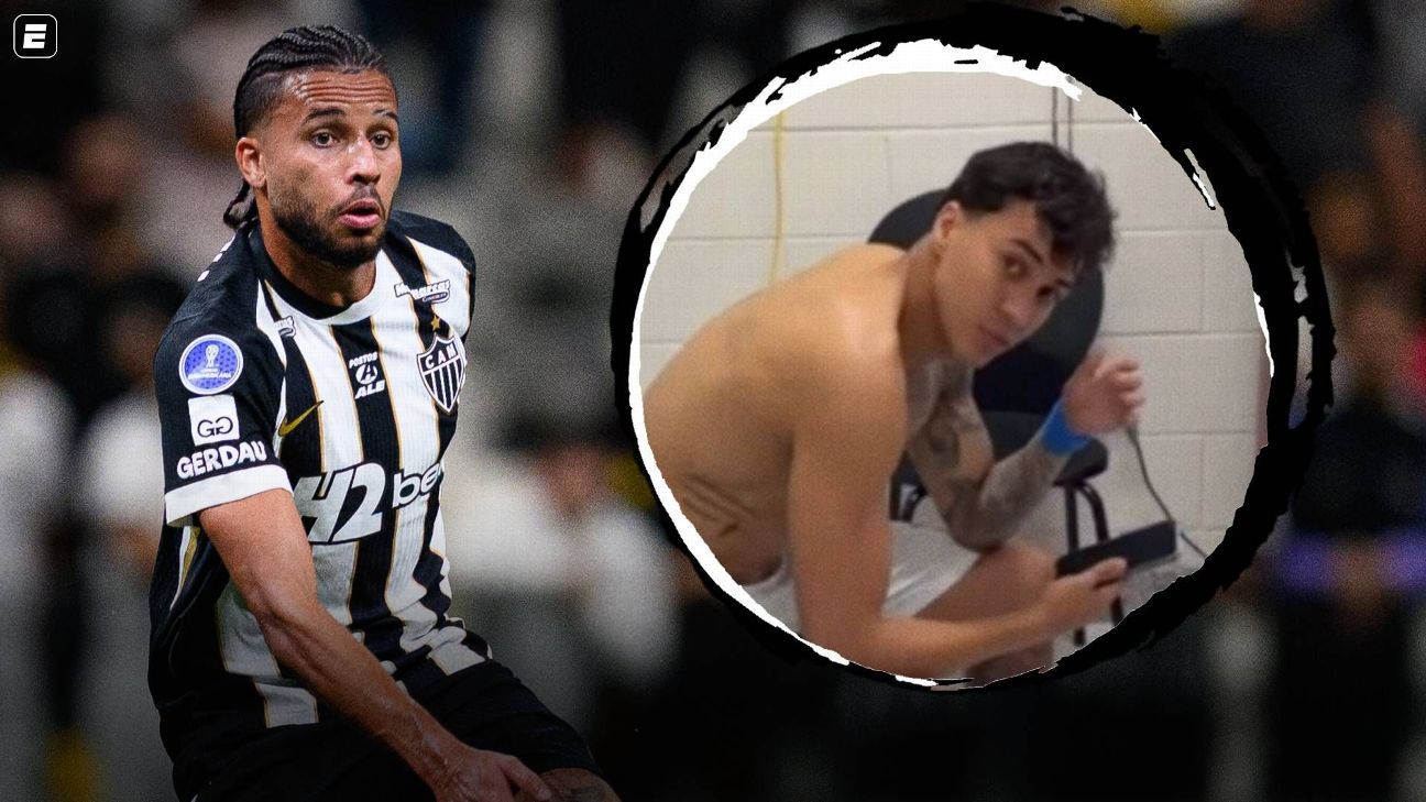 STJD suspende Alexsander, do Atlético-MG, por dois jogos após ofensas a Kaio Jorge em sala de doping