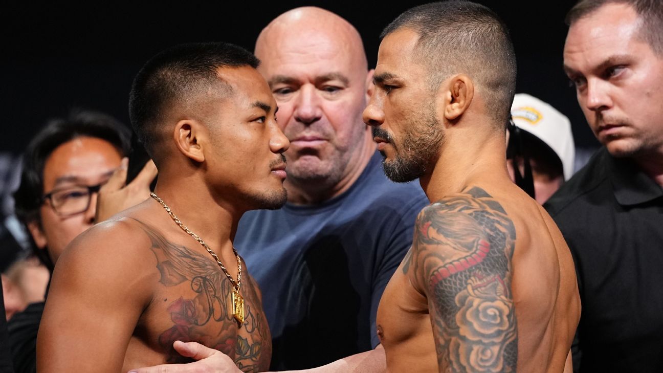 UFC 331 hoje: horário das lutas de Pantoja e Ruffy, onde assistir ao vivo e o card completo
